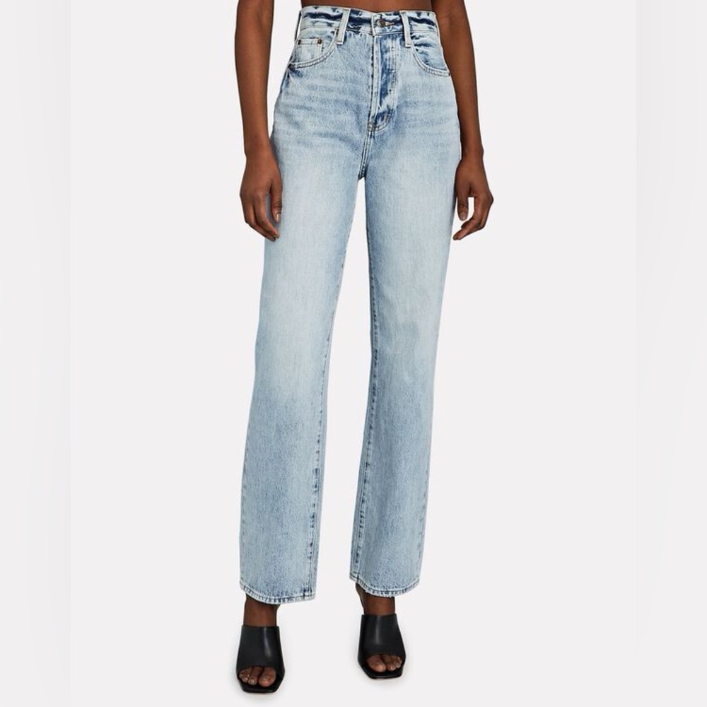 Pistola Cassie High-Rise Straight-Leg Jeans